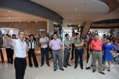 中山火炬高技術(shù)產(chǎn)業(yè)開(kāi)發(fā)區(qū)管委會(huì)考察河源市商業(yè)中心